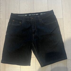 Men's Dark Denim Jean Shorts